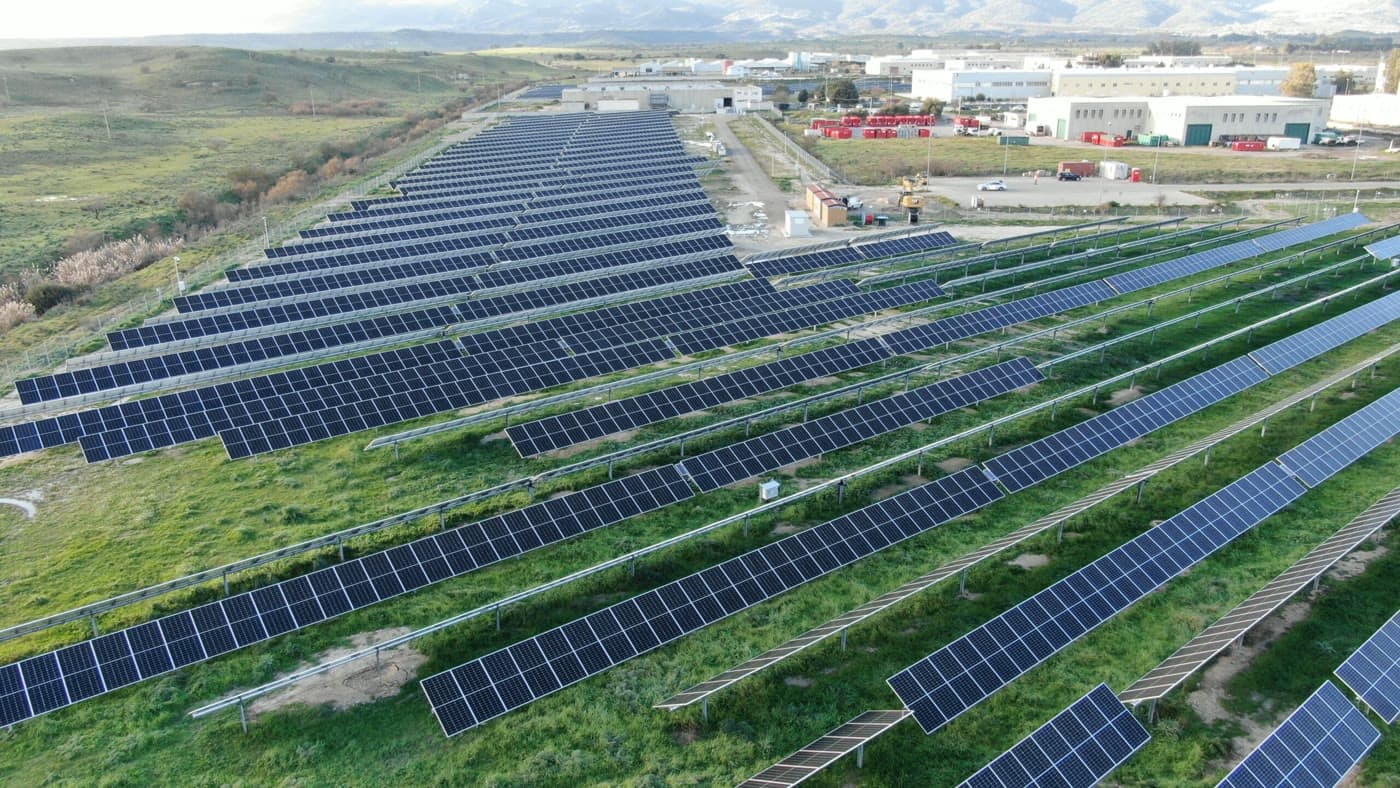 Bolotana solar project, Sardinia, Italy