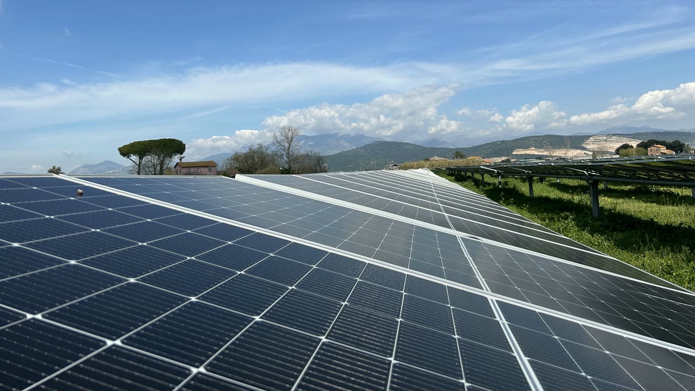 Pontinia solar project, Latina, Italy